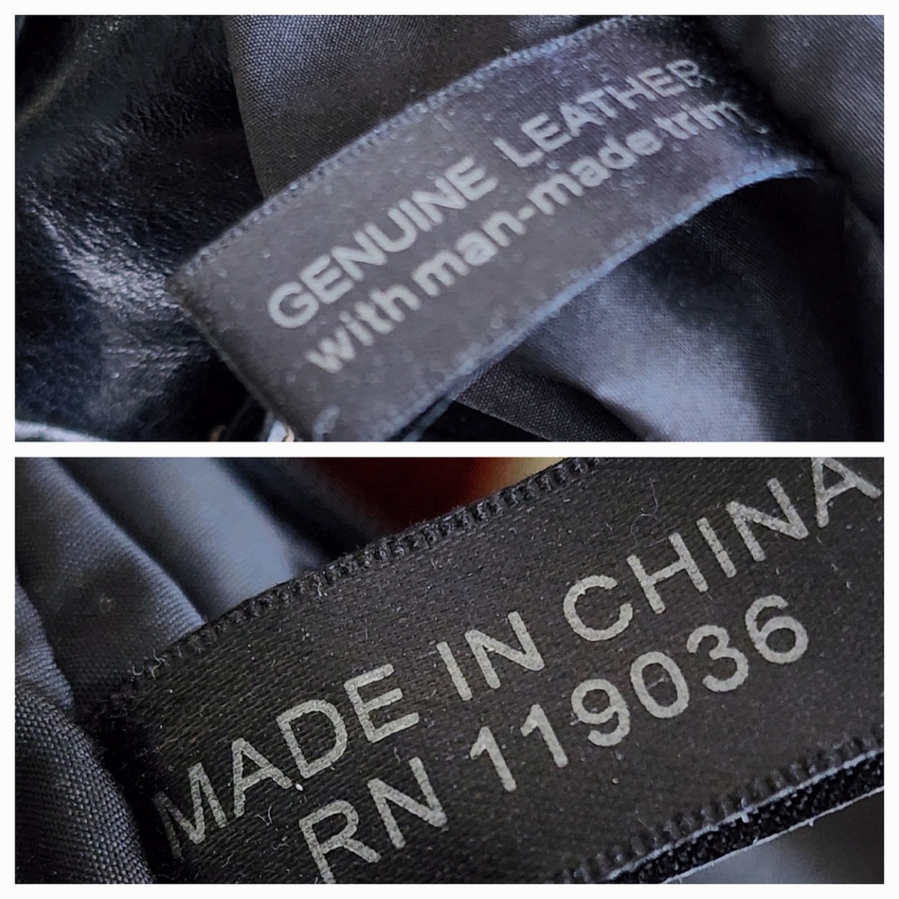 Giani Bernini Black Leather Bag - Picture 11 of 16